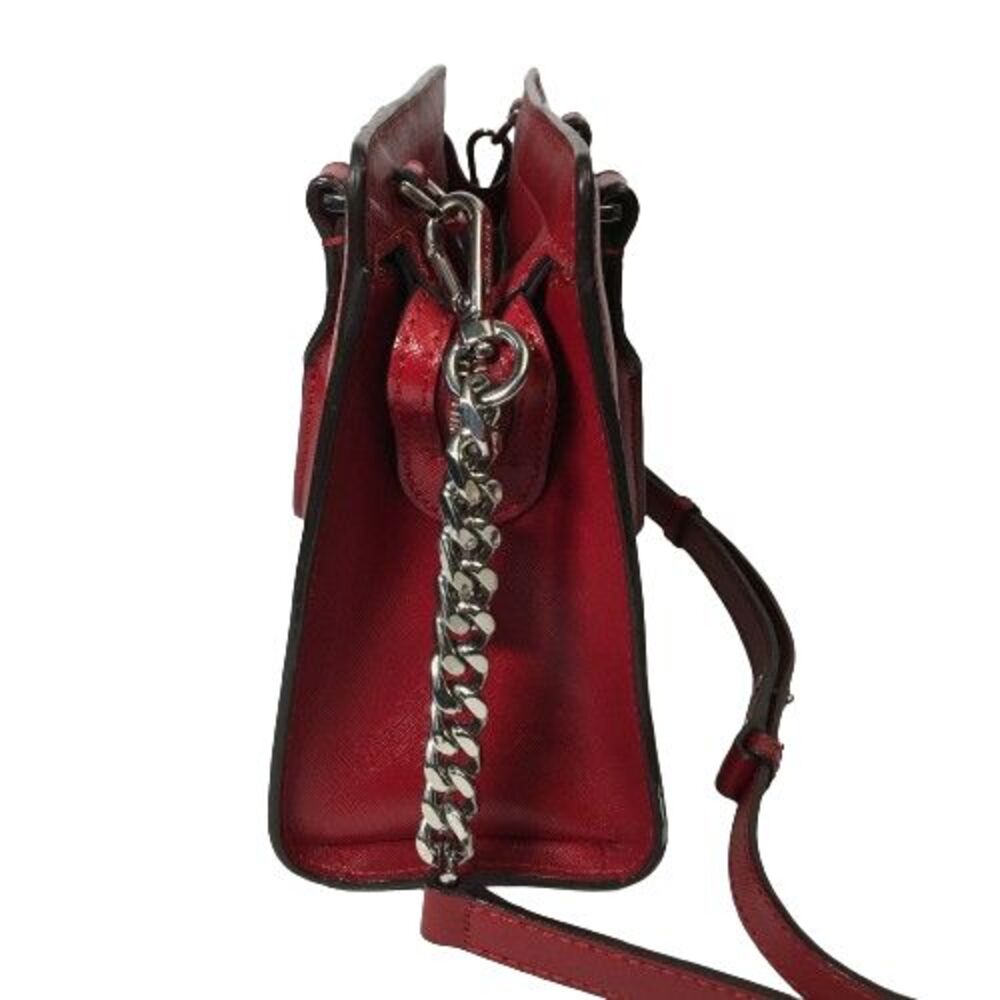 Michael Kors Quinn Saffiano Leather Small Satchel Messenger Crossbody Bag $298 - Picture 5 of 16